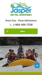 Mobile Screenshot of jasperraftingadventures.com